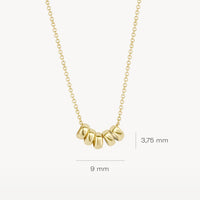 Blush Ketting 14kt Goud 3087YGO