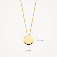 Blush Ketting 14kt Goud 3088YGO