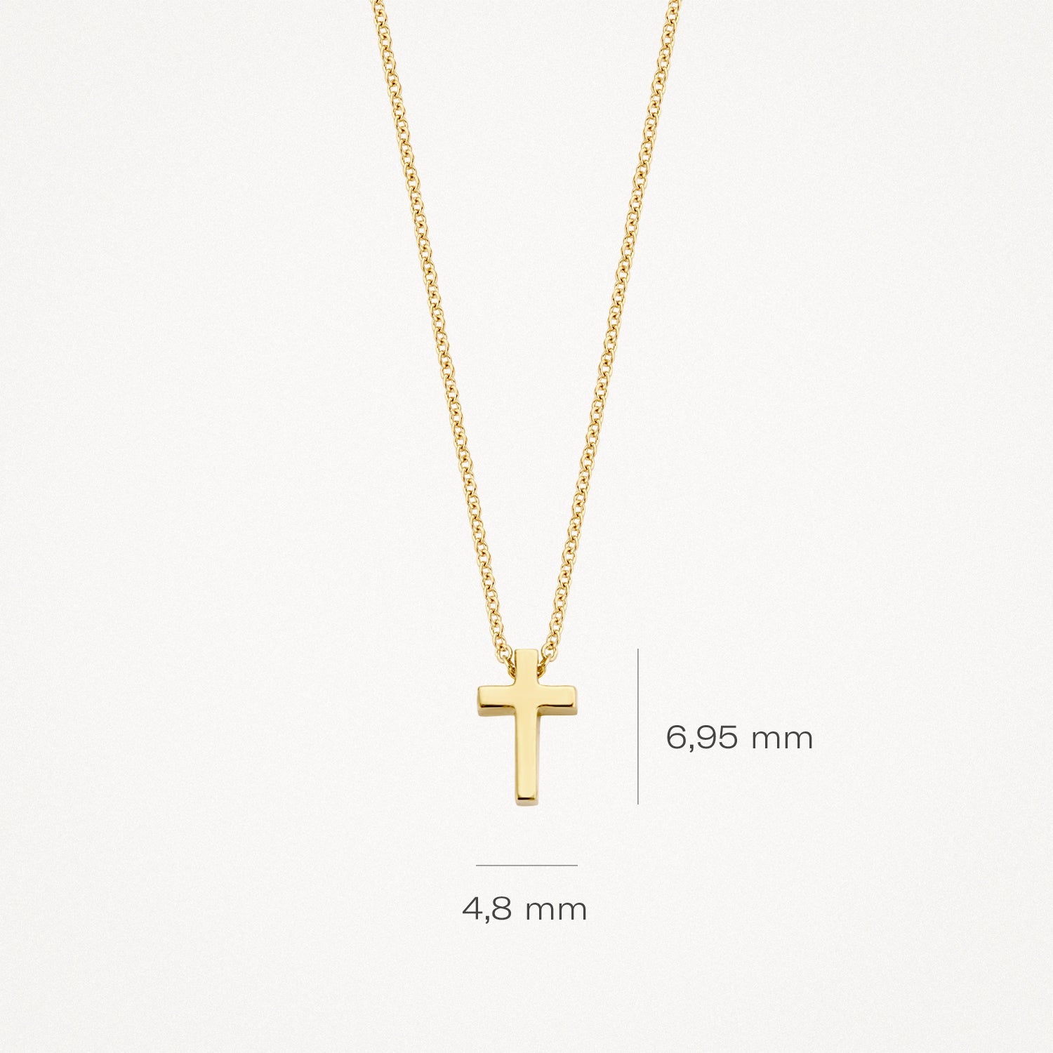 Blush Ketting 14kt Goud 3091YGO
