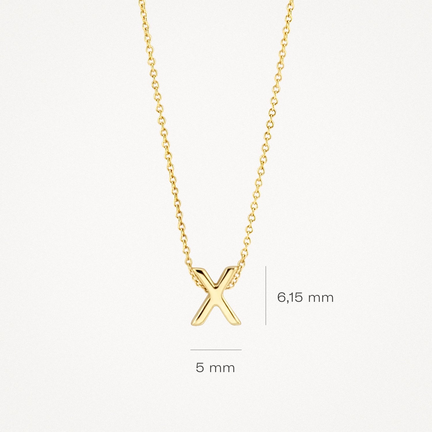 Blush Ketting 14kt Goud 3094YGO