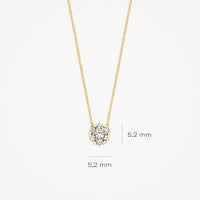 Blush Ketting 14kt Goud 3097YZI