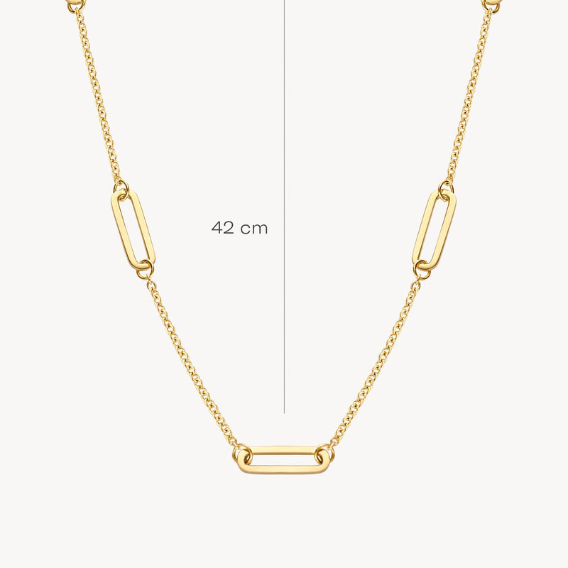 Blush Ketting 14kt Goud 3102YGO