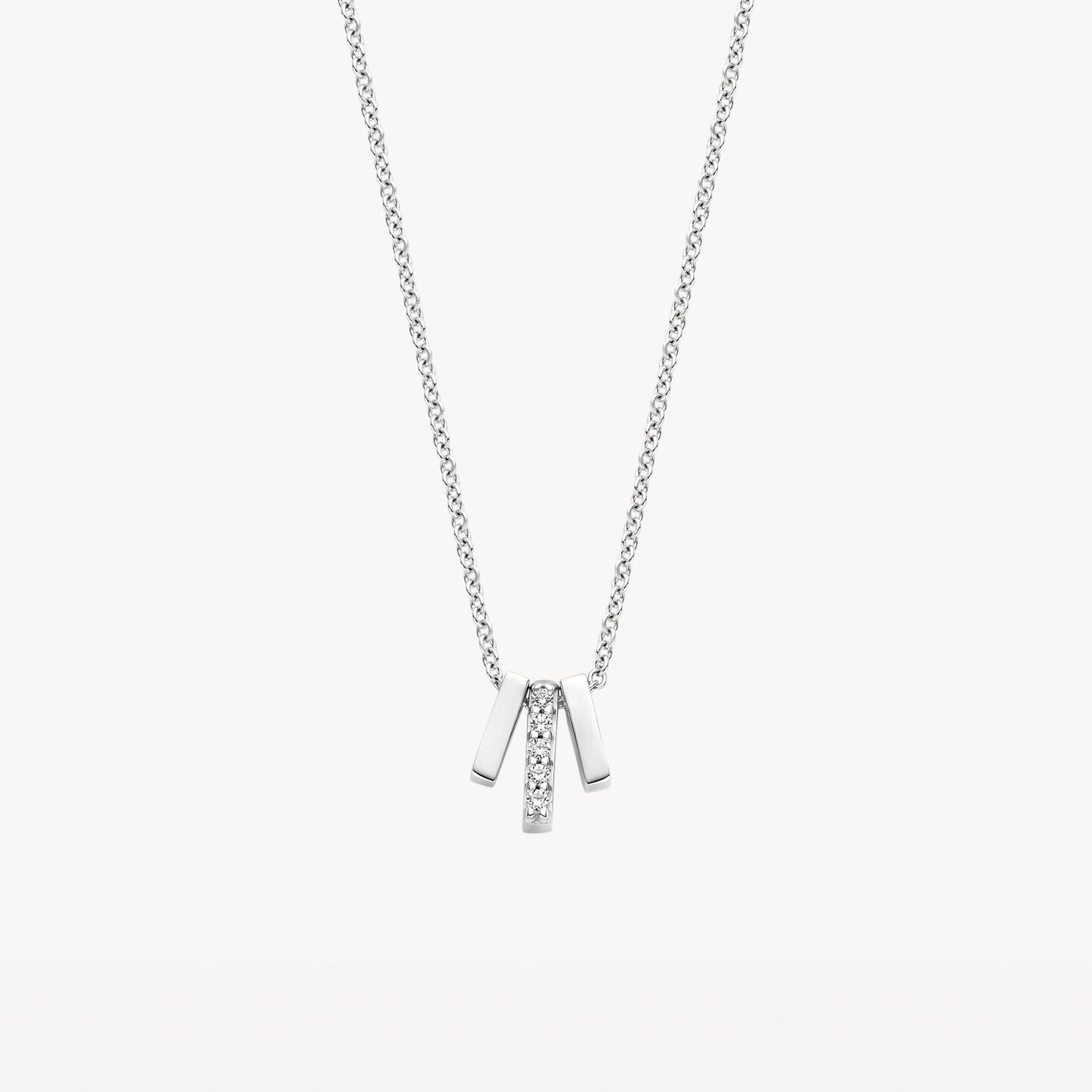 Blush Ketting 14kt Witgoud 3122WZI