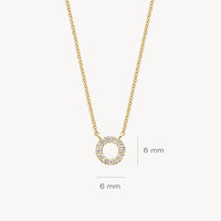 Blush Ketting 14kt Goud 3125YZI