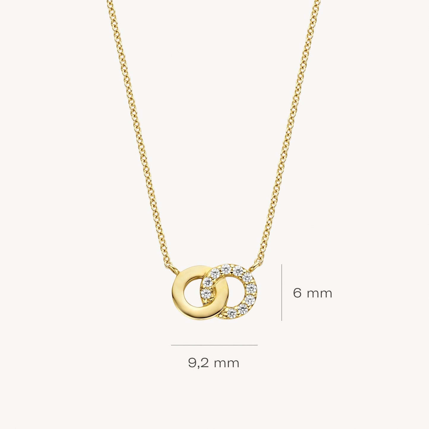 Blush Ketting 14kt Goud 3126YZI