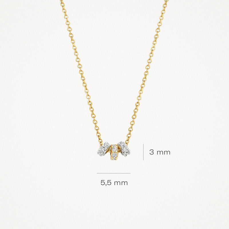 Blush Ketting 14kt Goud 3136BZI