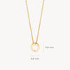 Blush Ketting 14kt Goud 3150YGO
