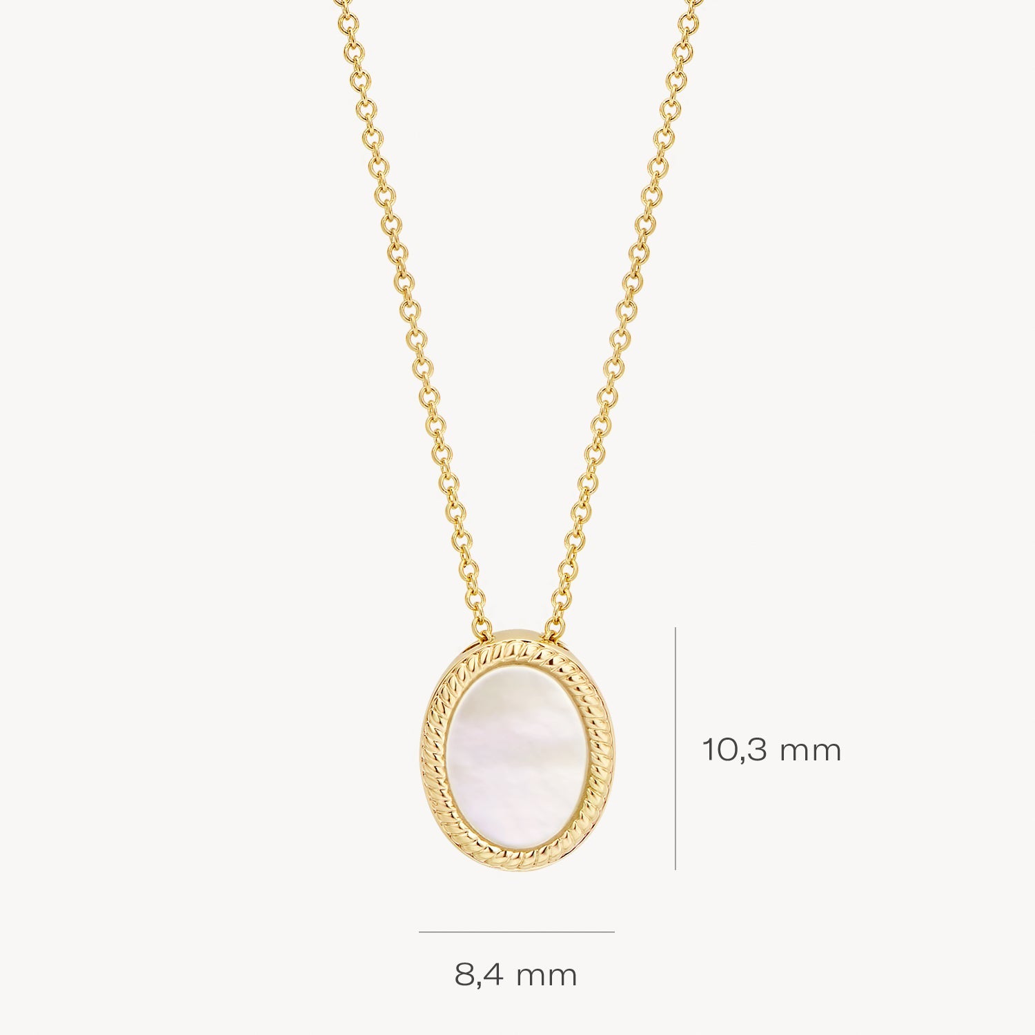 Blush Ketting 14kt Goud 3154YMP