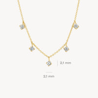 Blush Ketting 14kt Goud 3157YZI