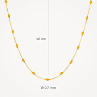 Blush Ketting 14kt Goud 3162YRC