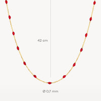 Blush Ketting 14kt Goud 3162YRR