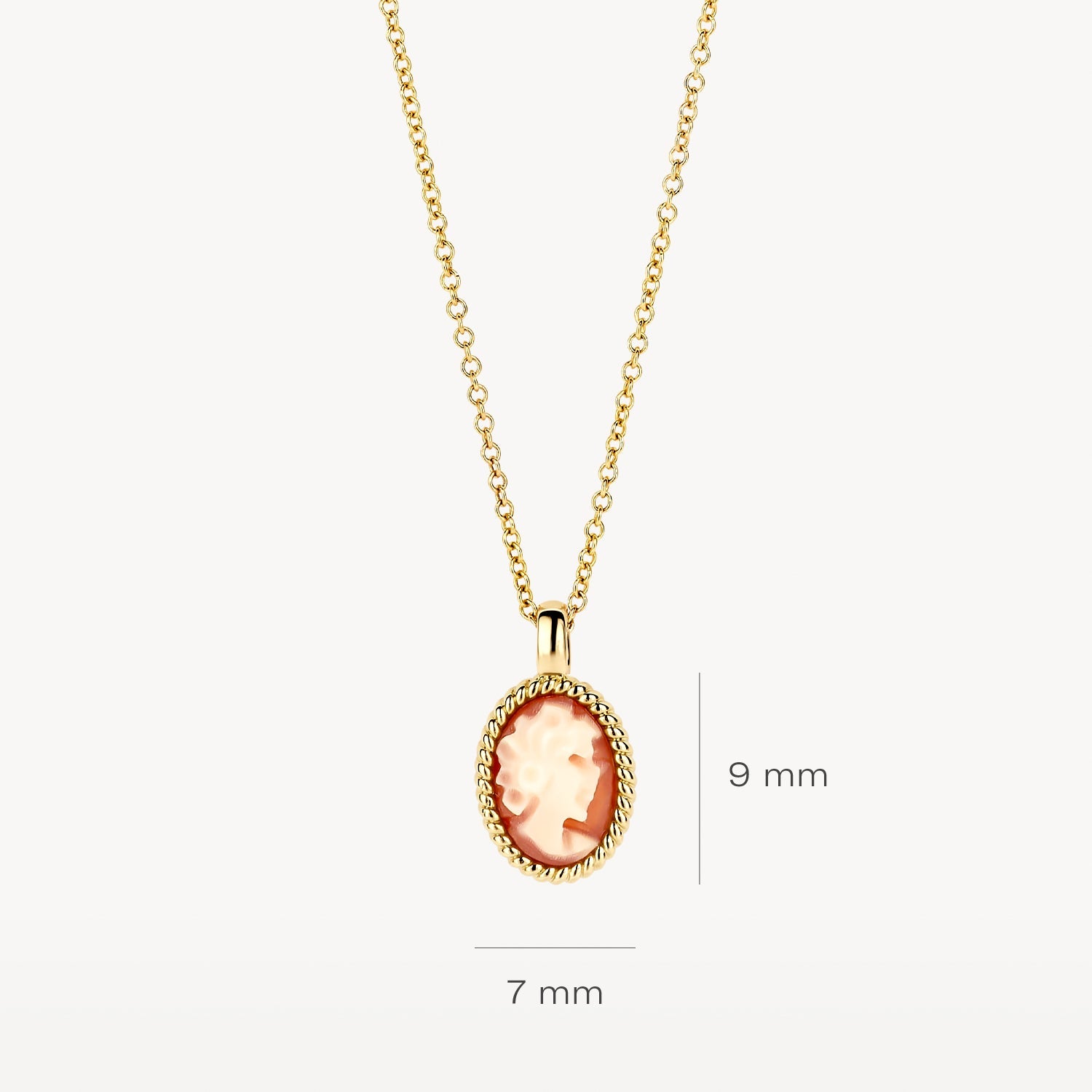 Blush Ketting 14kt Goud 3167YCA