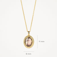 Blush Ketting 14kt Goud 3169YBQ