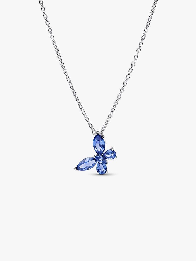 Pandora Ketting met Blauwe Vlinder 394232C01-45