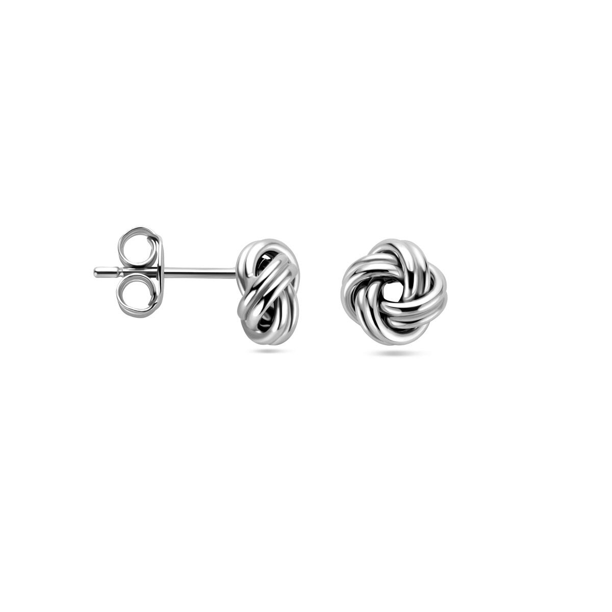 Zilveren Oorknoppen Knoop 7mm 1324558
