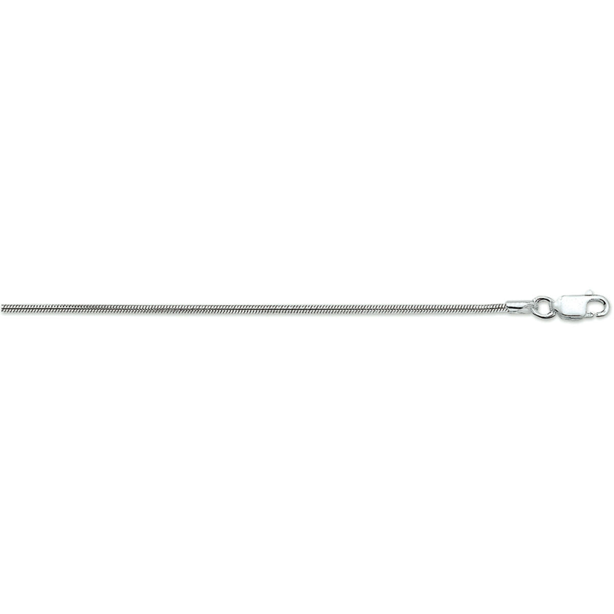 Zilveren Slang Rond 1,6 mm 1327283