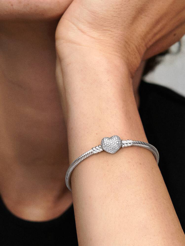 Pandora Armband met Hart 590727CZ-20