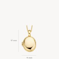 Blush Bedel 14kt Goud 6081YGO
