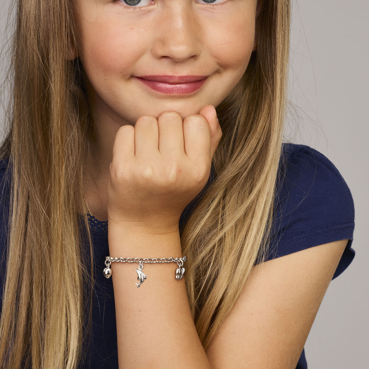 Zilveren Armband Diverse Bedels 15 cm 1321792