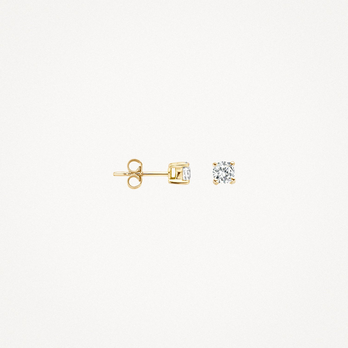 Blush Oorknoppen 14kt Goud 7128YZI