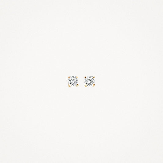 Blush Oorknoppen 14kt Goud 7128YZI