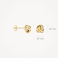 Blush Oorknoppen 14kt Goud 7157YGO