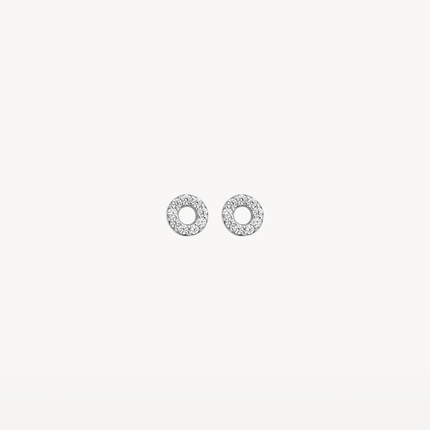 Blush Oorsieraden 14kt Witgoud 7193WZI