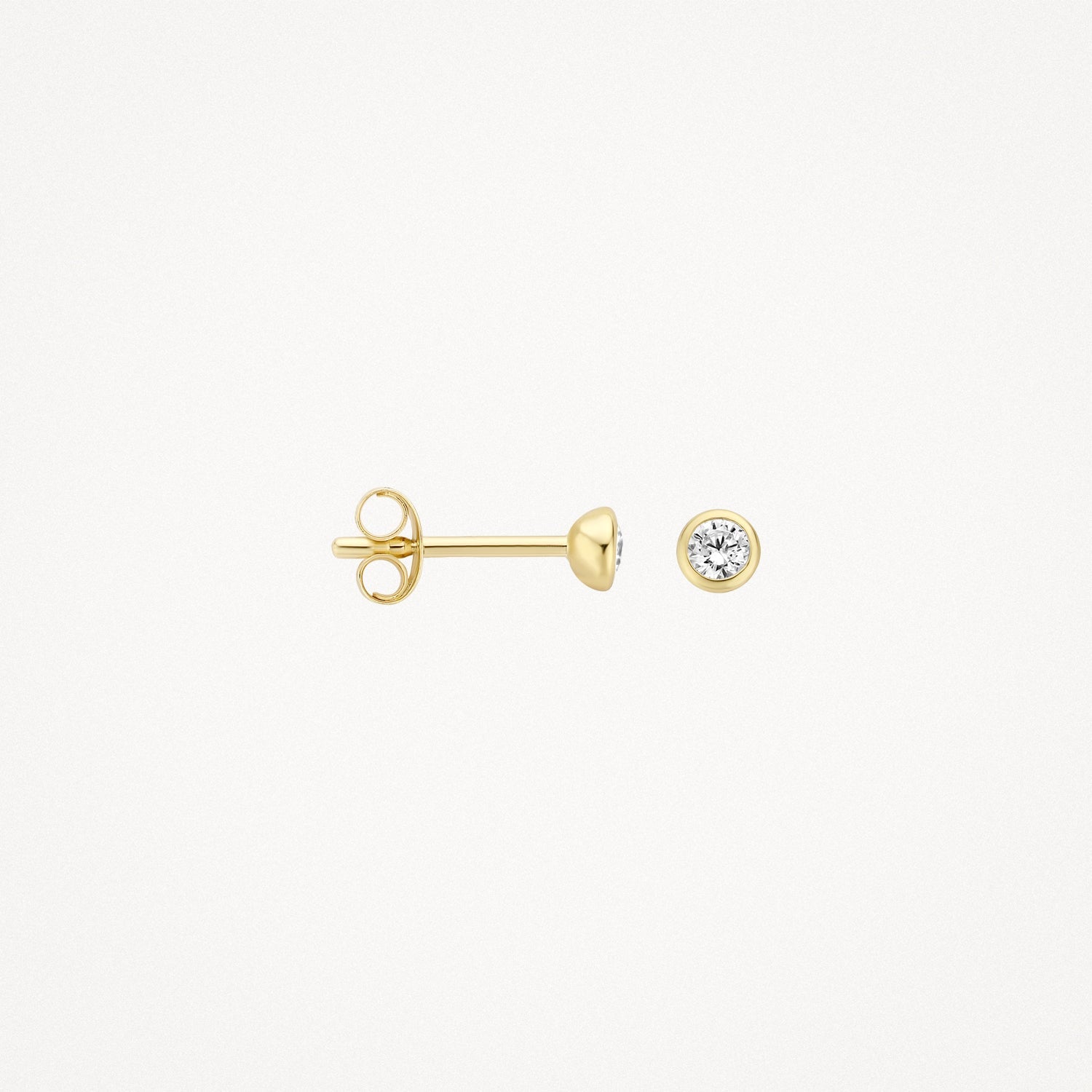 Blush Oorknoppen 14kt Goud 7214YZI