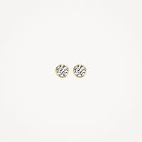 Blush Oorknoppen 14kt Goud 7257YZI