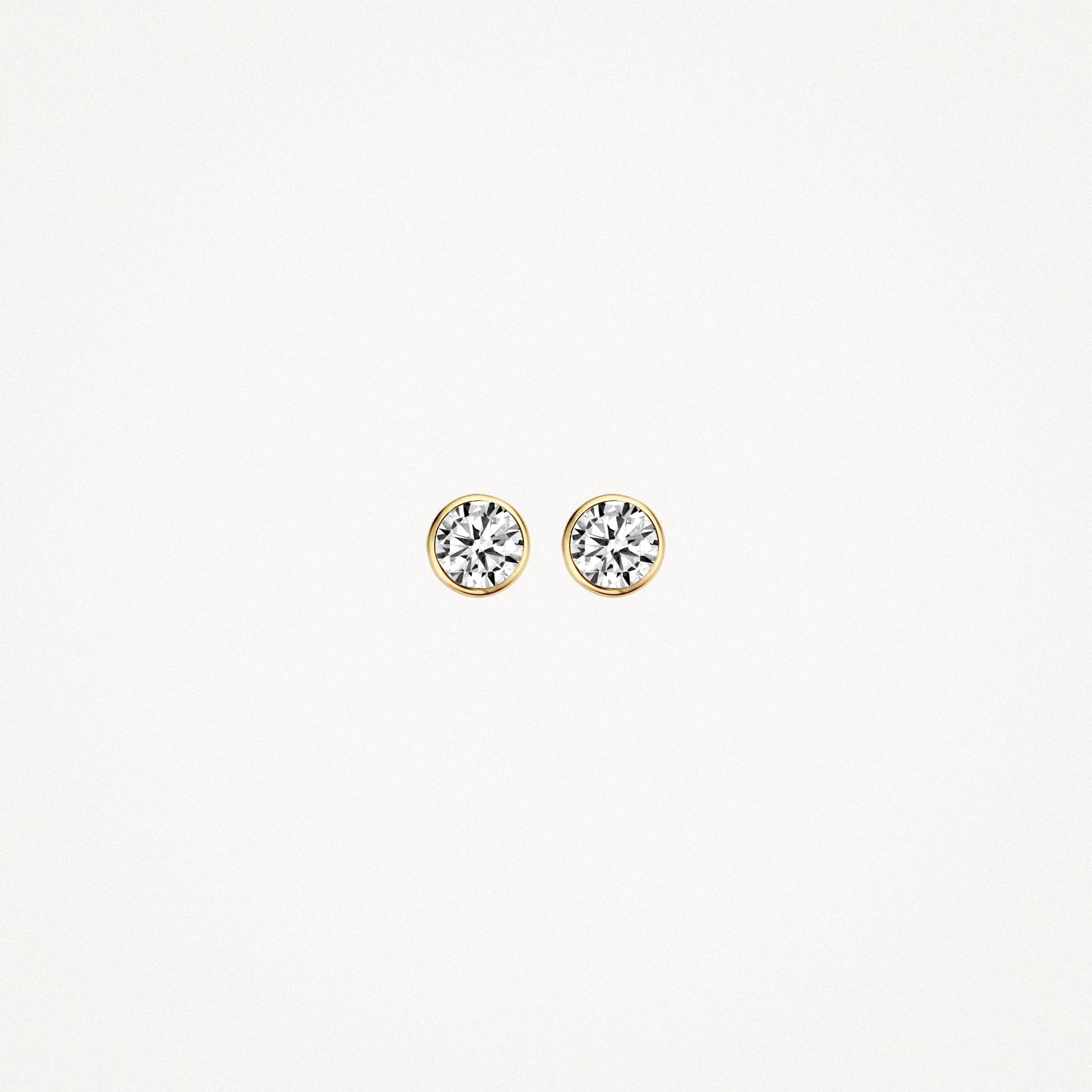 Blush Oorknoppen 14kt Goud 7257YZI