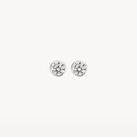 Blush Oorknoppen 14kt Witgoud 7258WZI