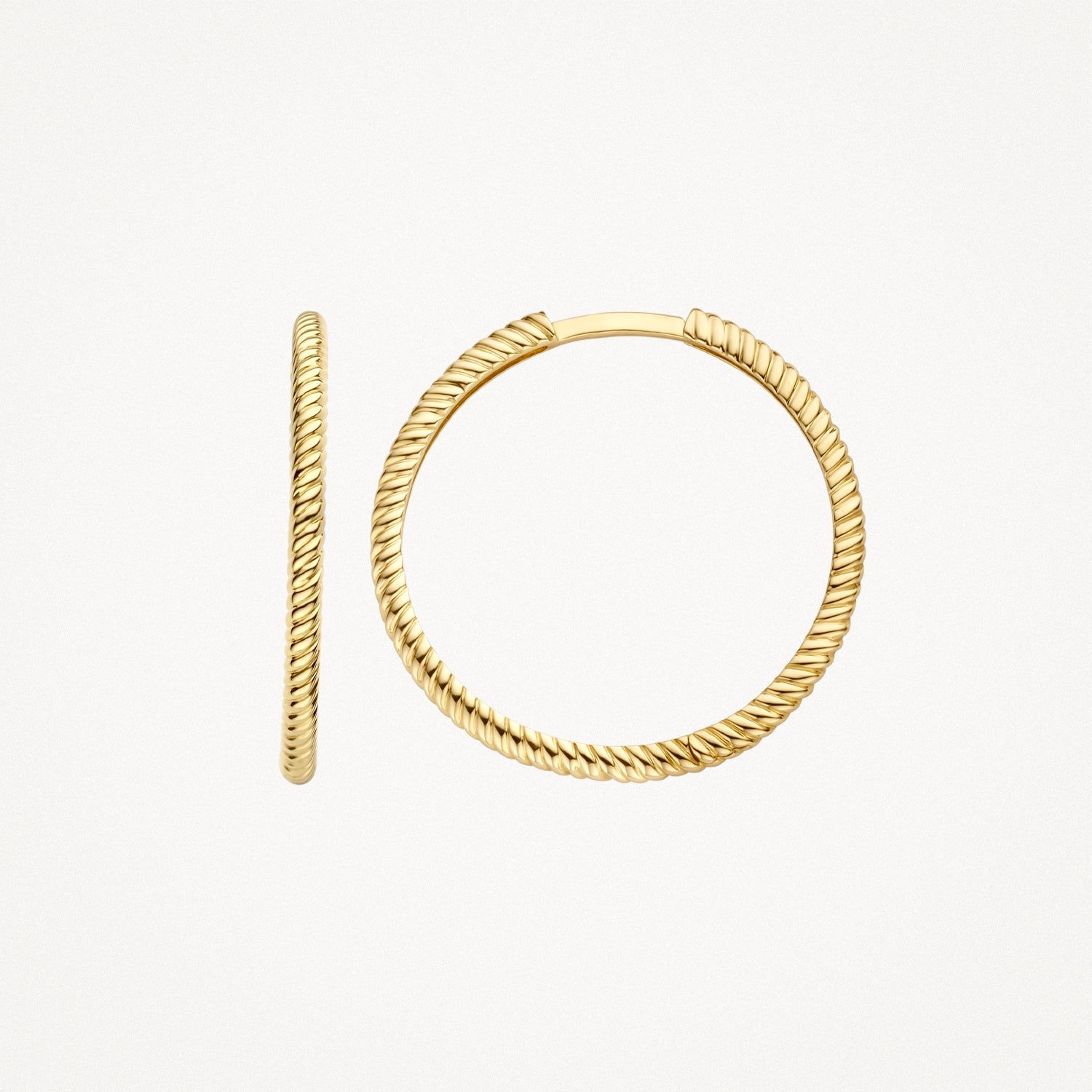 Blush Oorringen 14kt Goud 7287YGO