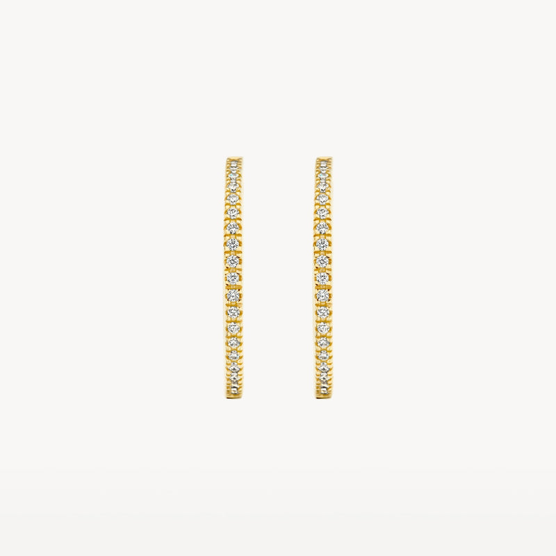 Blush Oorringen 14kt Goud 7306YZI