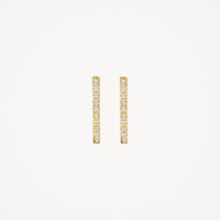 Blush Oorringen 14kt Goud 7309YZI