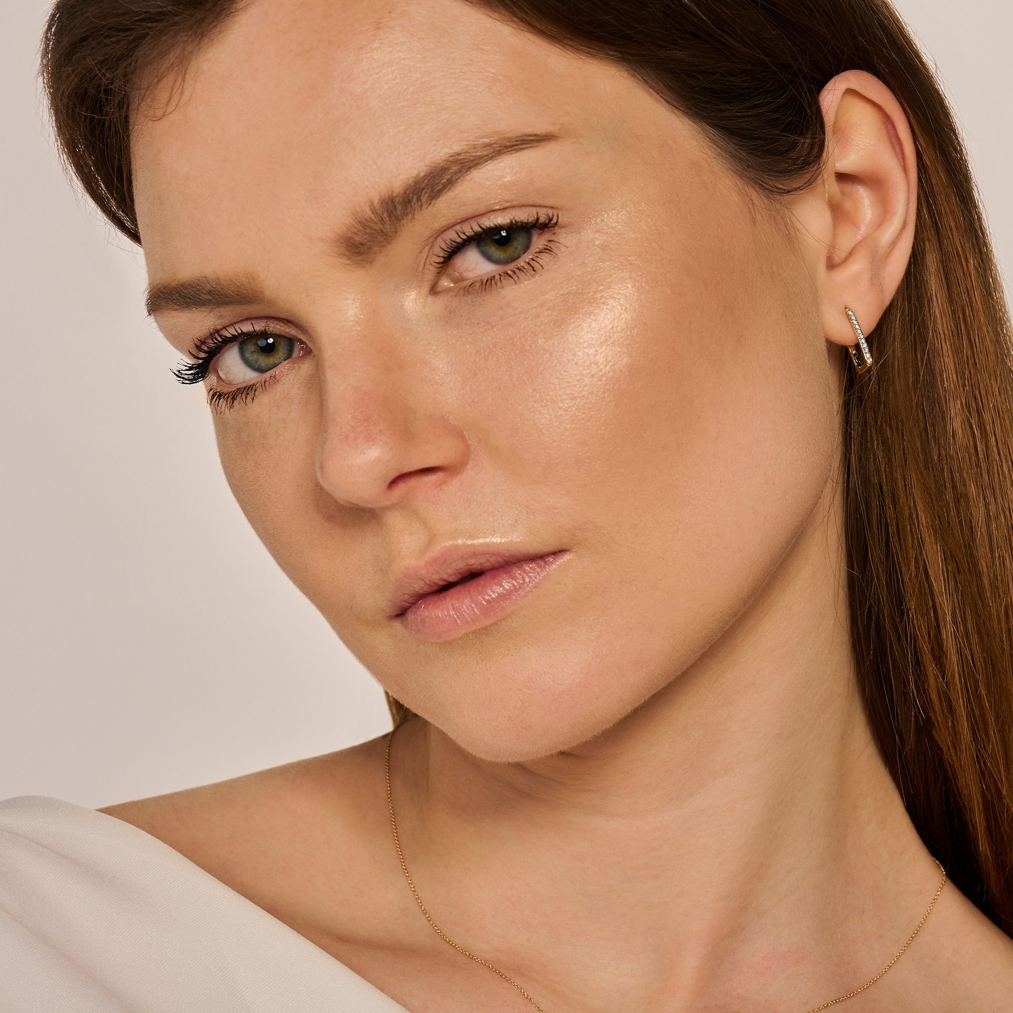 Blush Oorringen 14kt Goud 7318YZI