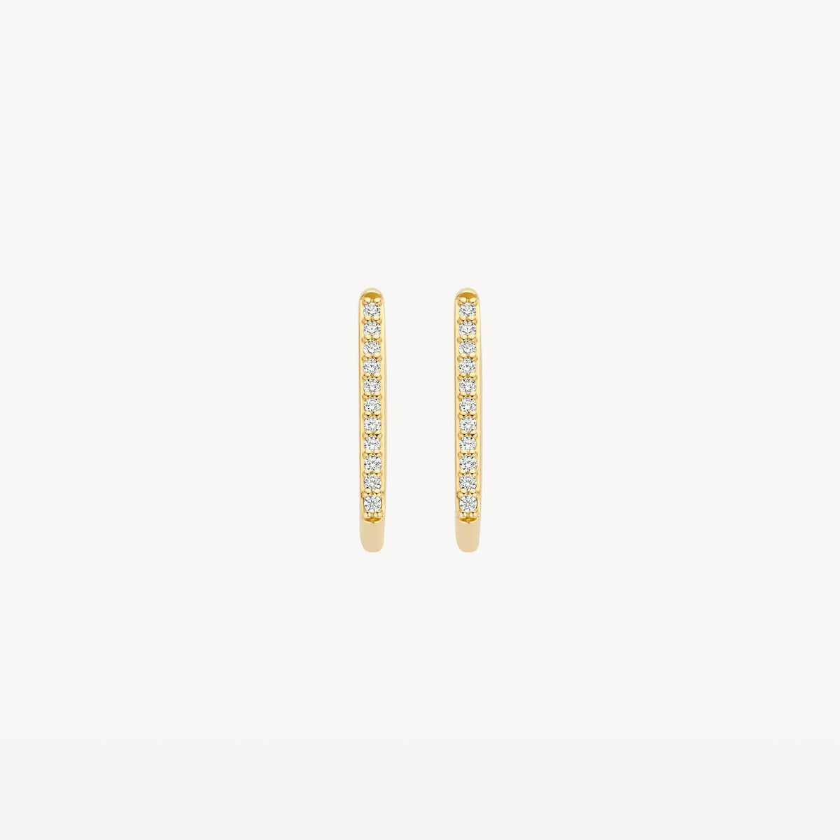 Blush Oorringen 14kt Goud 7318YZI