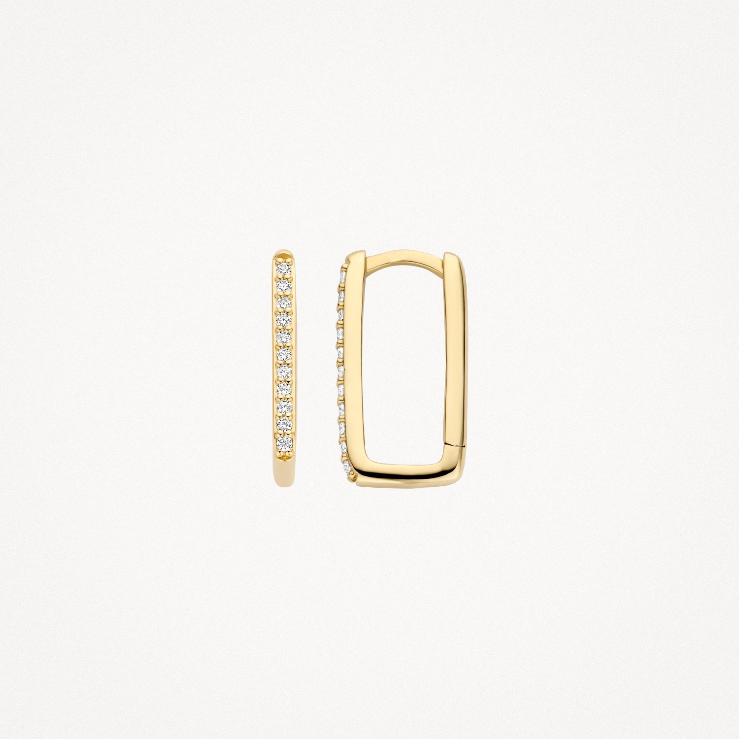 Blush Oorringen 14kt Goud 7318YZI