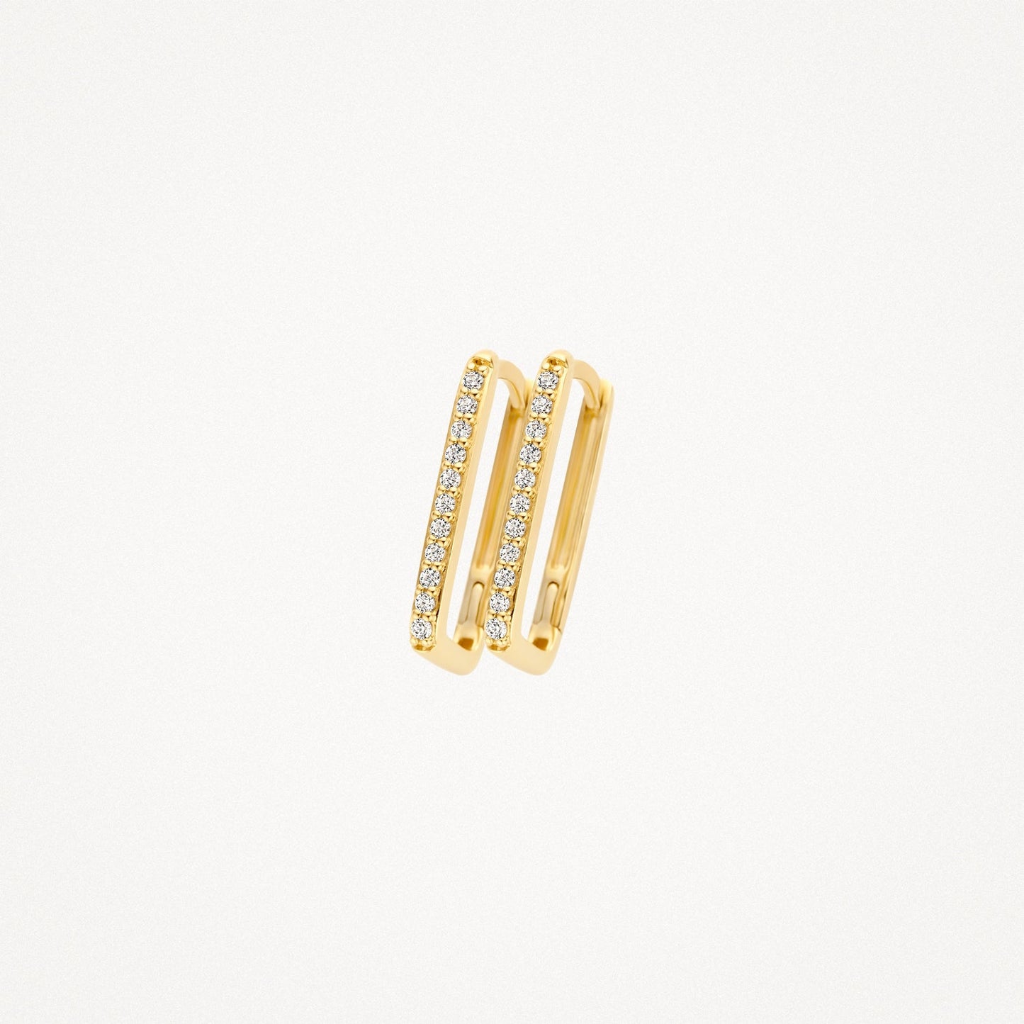 Blush Oorringen 14kt Goud 7318YZI