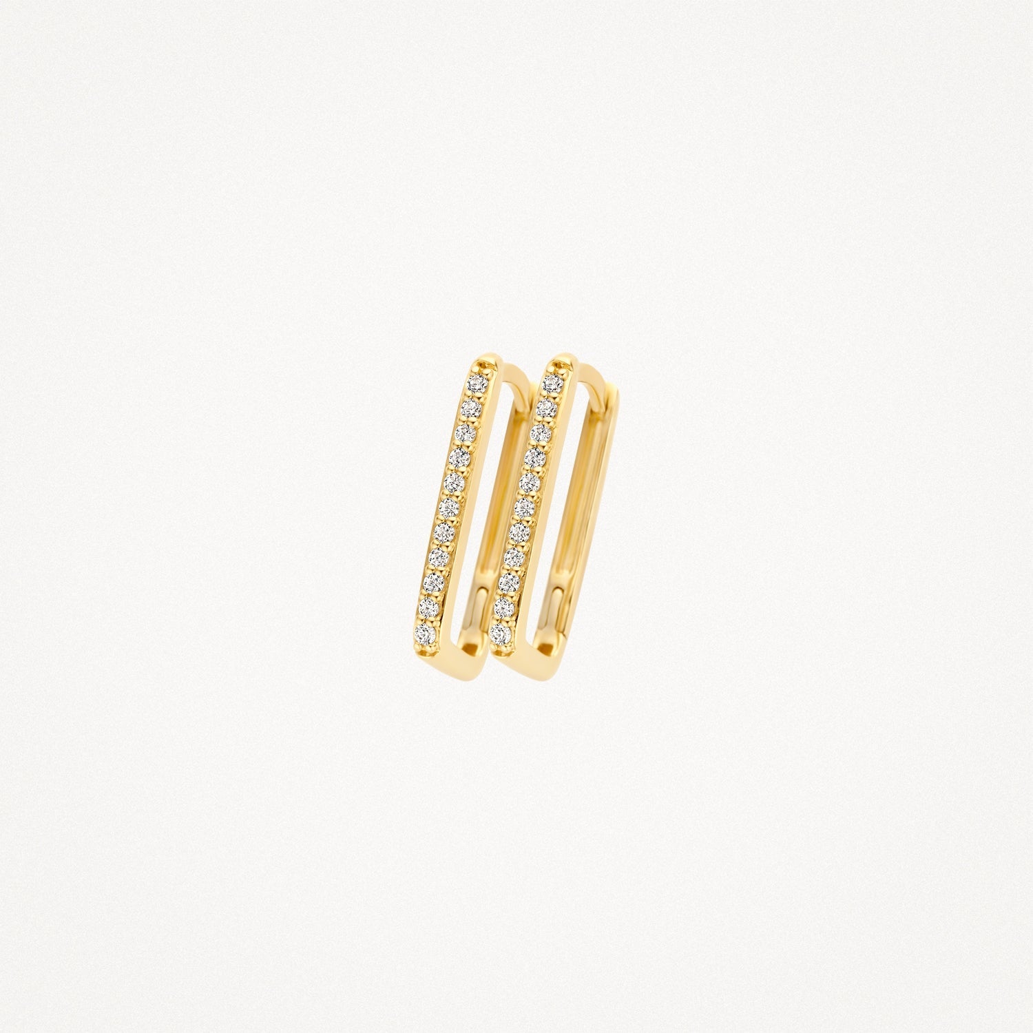 Blush Oorringen 14kt Goud 7318YZI