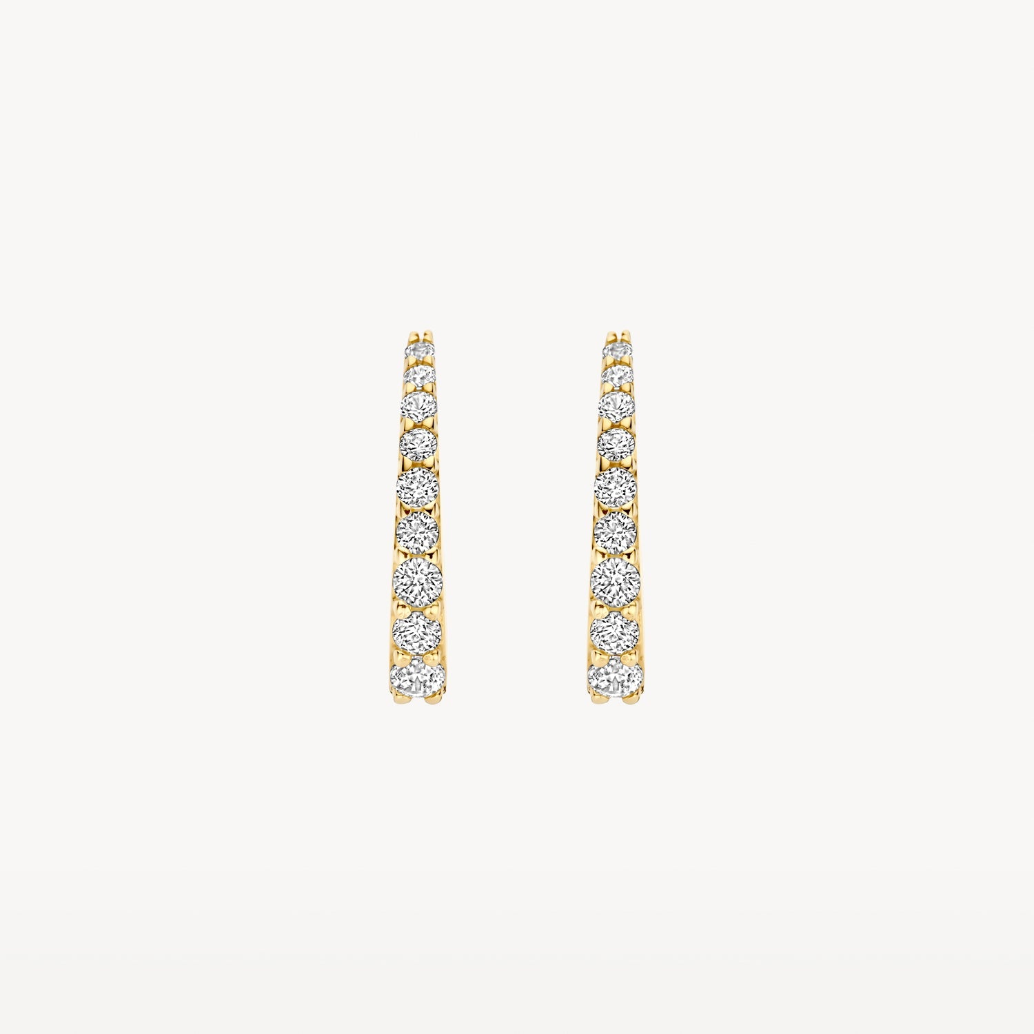 Blush Oorringen 14kt Goud 7342YZI