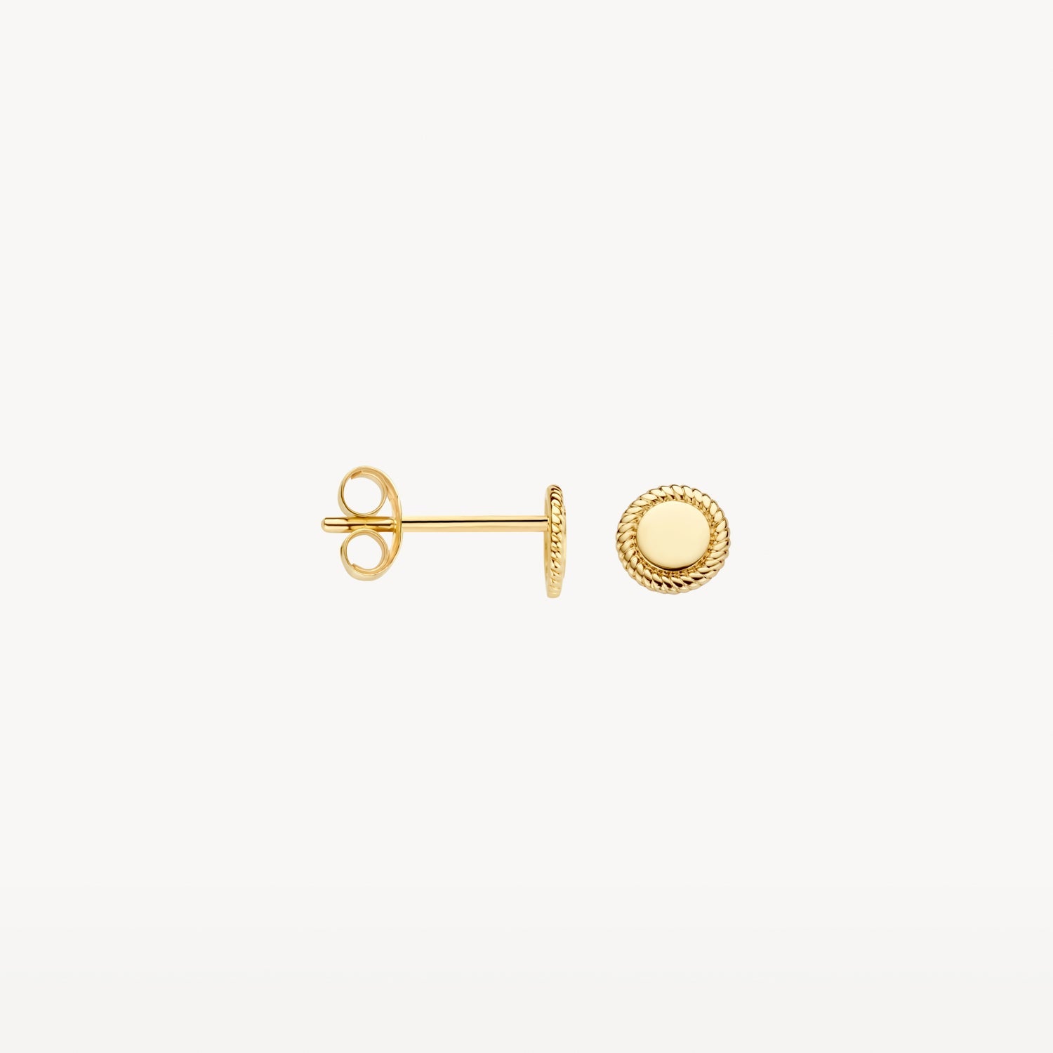 Blush Oorknoppen 14kt Goud 7350YGO