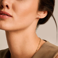 Blush Oorknoppen 14kt Goud 7350YGO