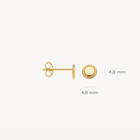 Blush Oorknoppen 14kt Goud 7350YGO