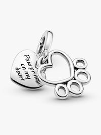 Pandora Bedel Hart en Pootafdruk 799260C00