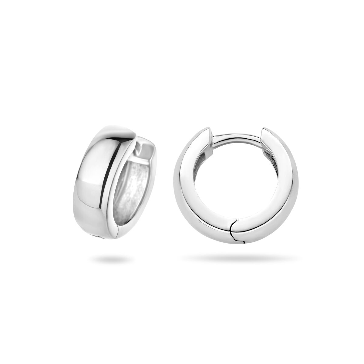 Zilveren Klapoorringen Bol 4mm 1322144