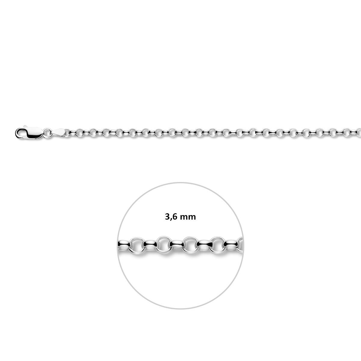 Zilveren Jasseron 3,6 mm 1321788