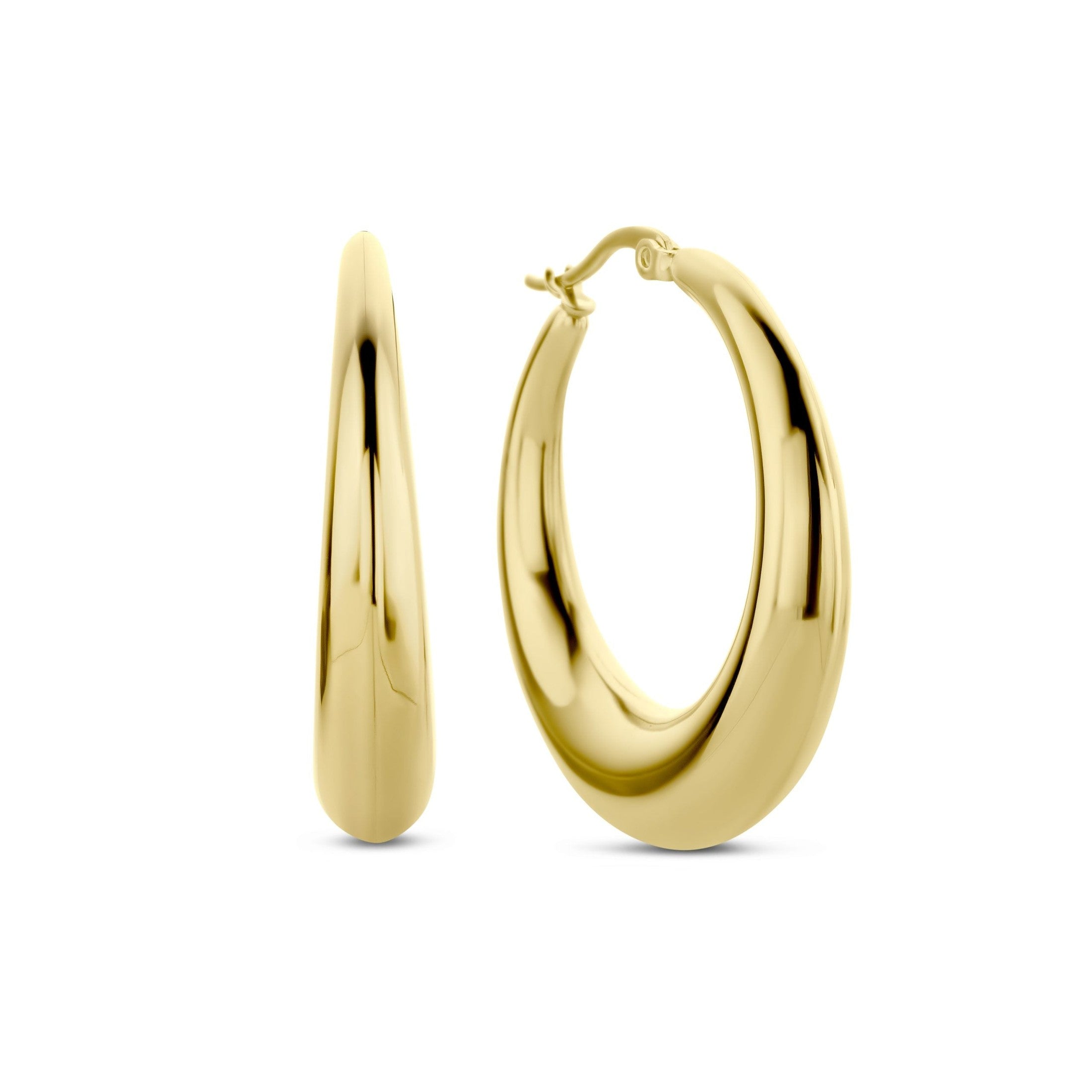 CO88 Collection Stalen Oorringen Goud 8CE-70528