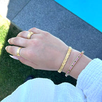 CO88 Collection Stalen Armband Goud 8CB-91214