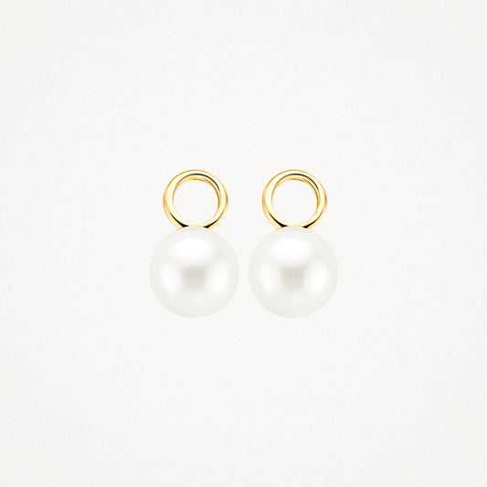 Blush Oorbedels 14kt Goud 9023YPW