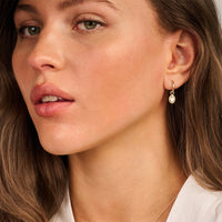 Blush Oorringen 14kt Goud 7233YGO